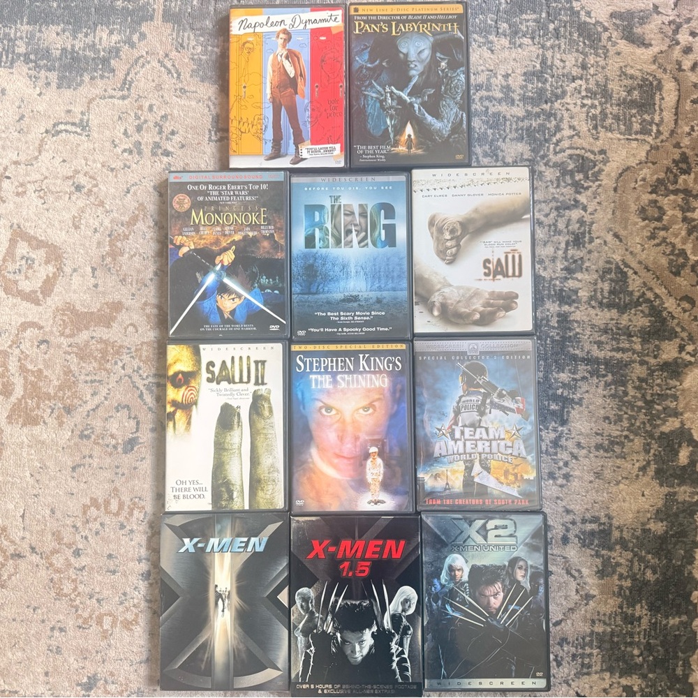 11 DVD Movies